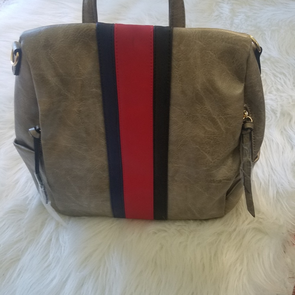 Fashionable backpack/ purse with wallet